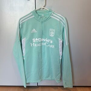 Austin FC MLS Grey Training Quarter-Zip Pullover Shirt